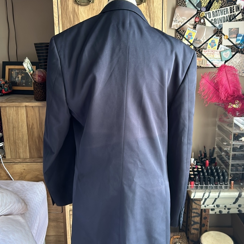 Navy R R Orsini Blazer - 40R - Picture 4 of 8